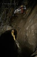 Descending the main pitch. (Photographer: A. Atkinson/S.B. Cottle)